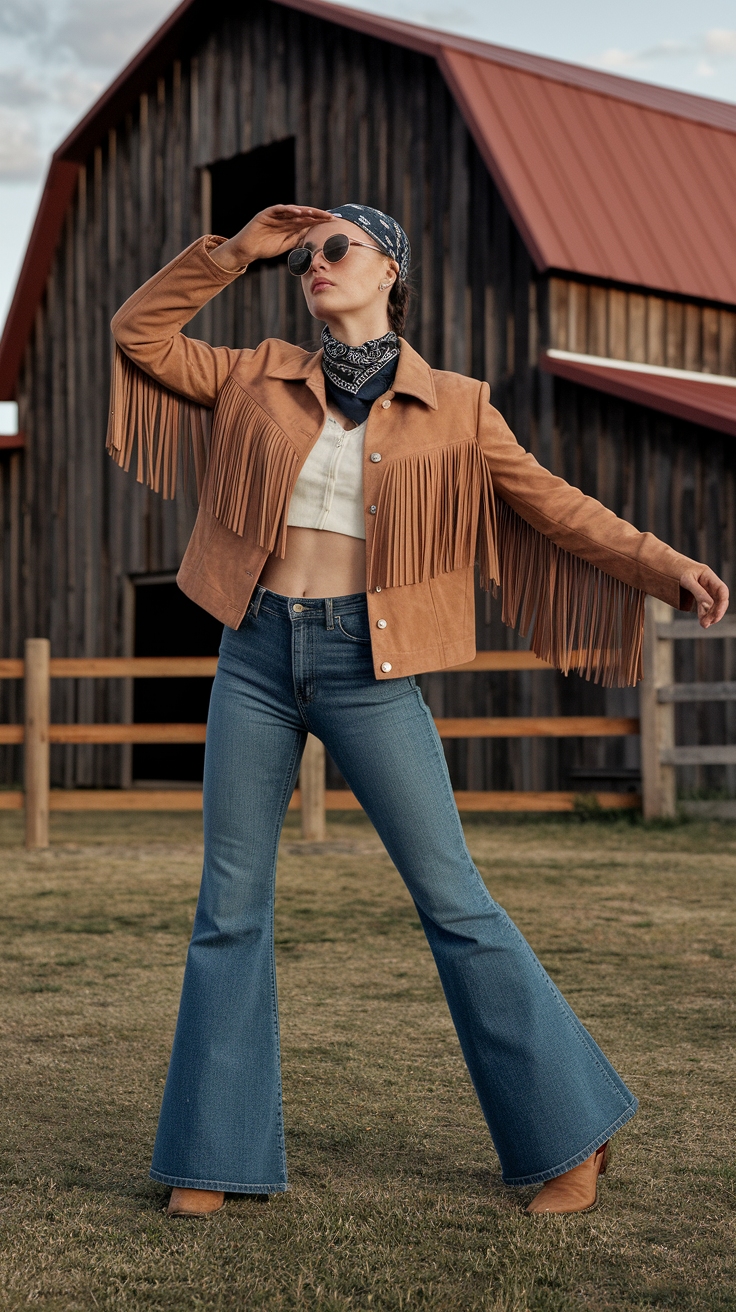 Exploring Retro Western Aesthetic Outfits outfit idea