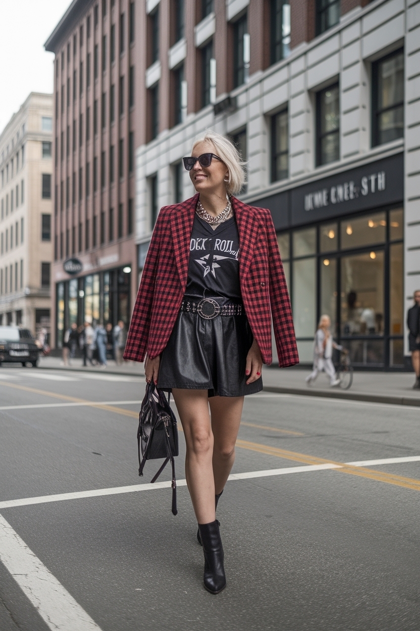 Rock and Roll Outfits Dress to Impress for Concerts outfit idea