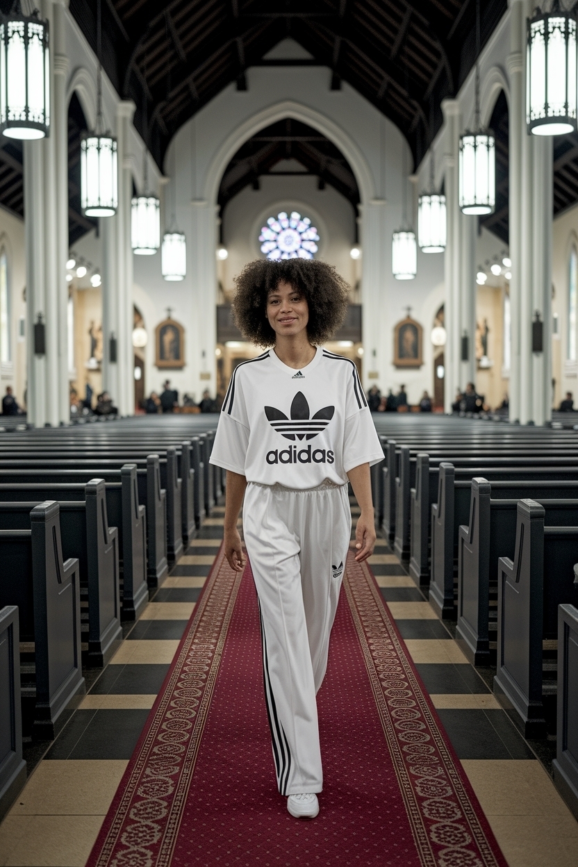 Sambas Adidas Women Outfit Church: Elegant Styles outfit idea