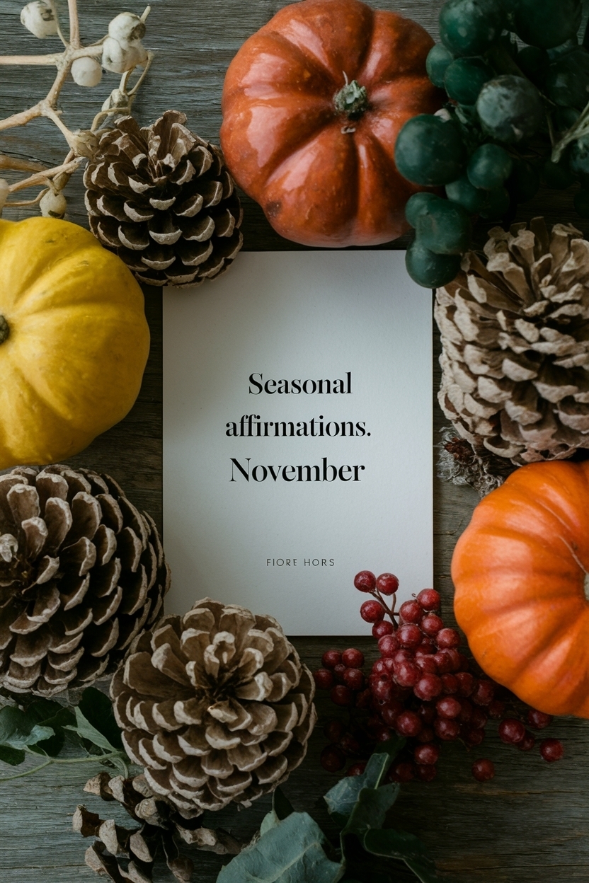 Seasonal Affirmations November: Style with Positivity outfit idea
