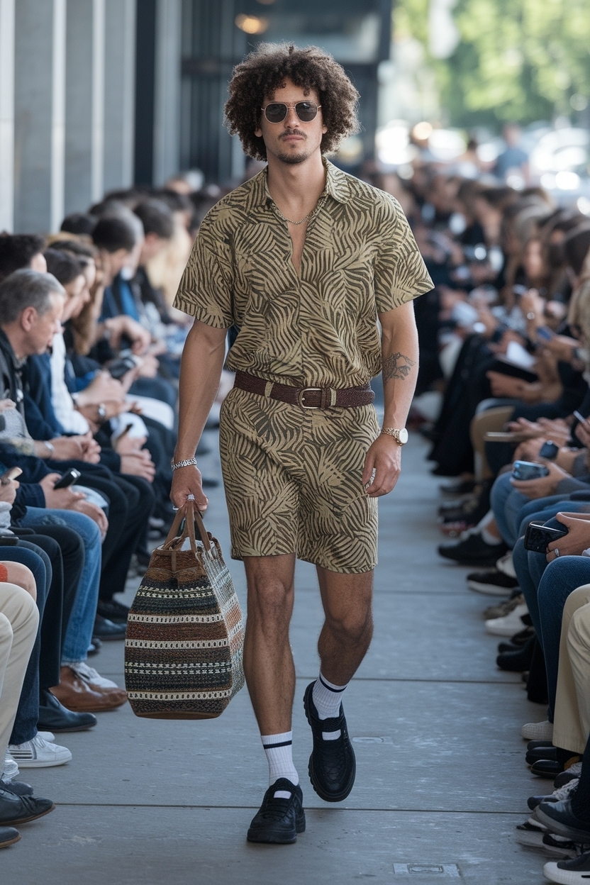 Short De Mezclilla Outfits Hombre: Casual Styles for Men outfit idea