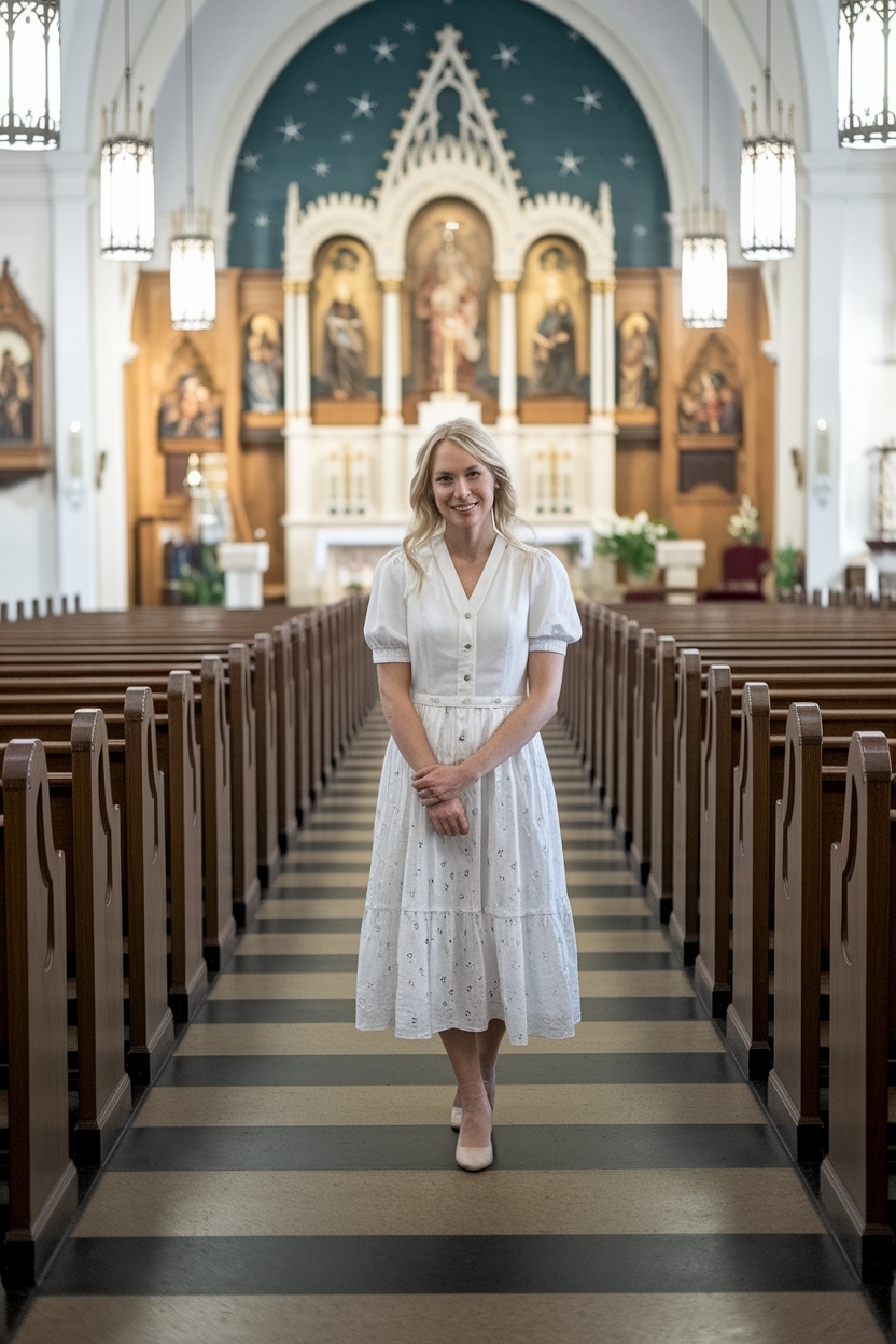 Simple Easter Church Outfit Women: Effortless Elegance for All outfit idea