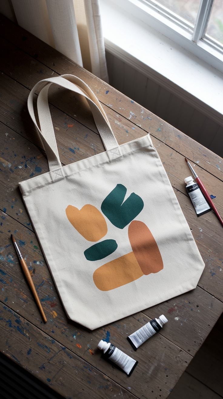 Creative Simple Tote Bag Design Paint Ideas to Try outfit idea