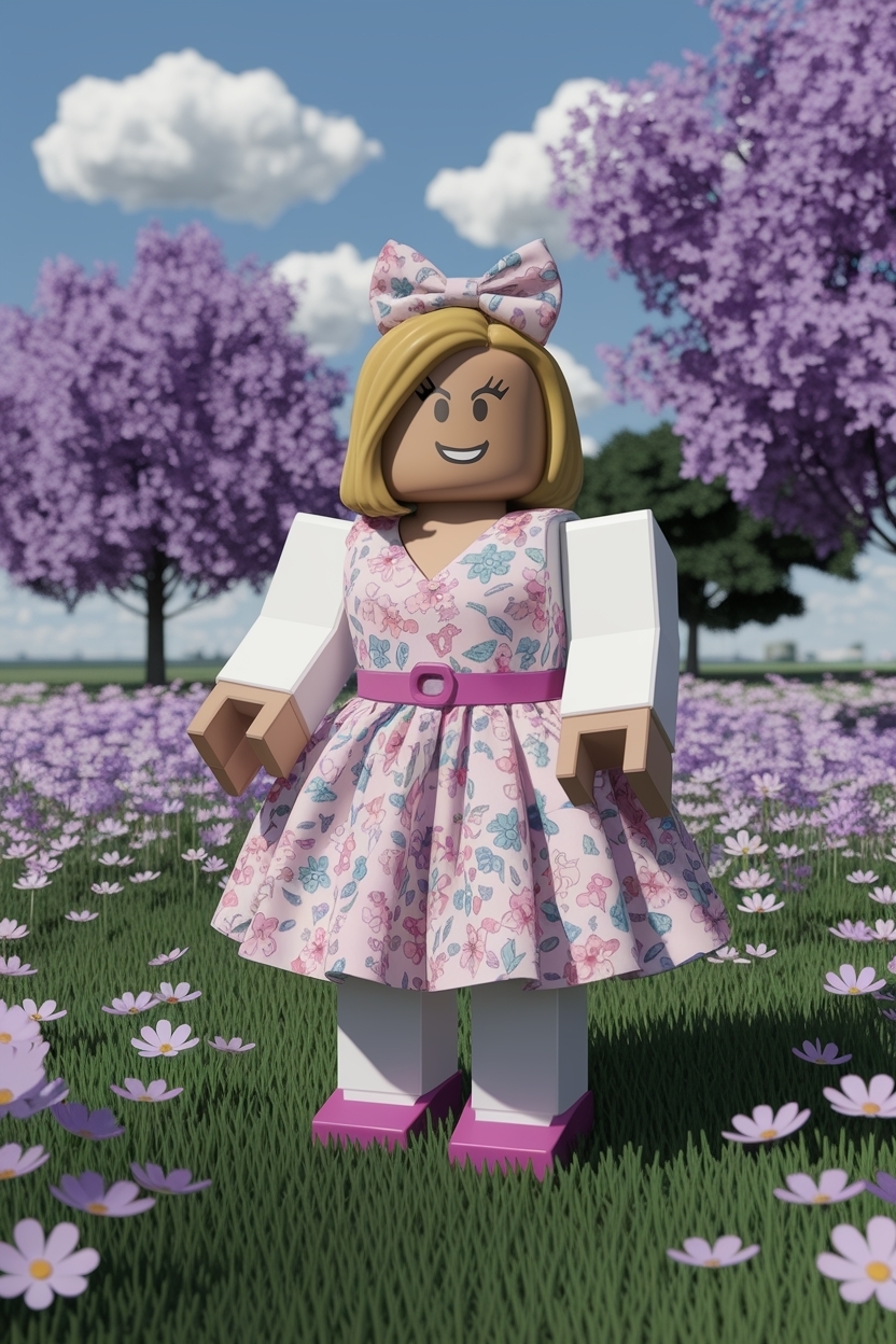 Spring Dress to Impress Roblox Outfits for Unique Style outfit idea