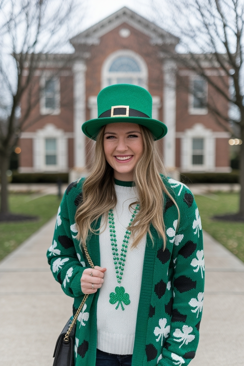 St Patricks Day College Outfits: Celebrate in Style outfit idea