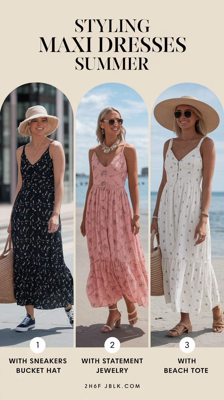 Styling Maxi Dresses Summer: Breezy Looks for Hot Days outfit idea