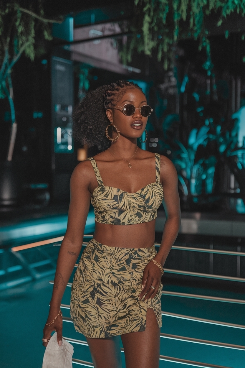 Summer Club Outfits Night Black Women: Trendy Selections outfit idea