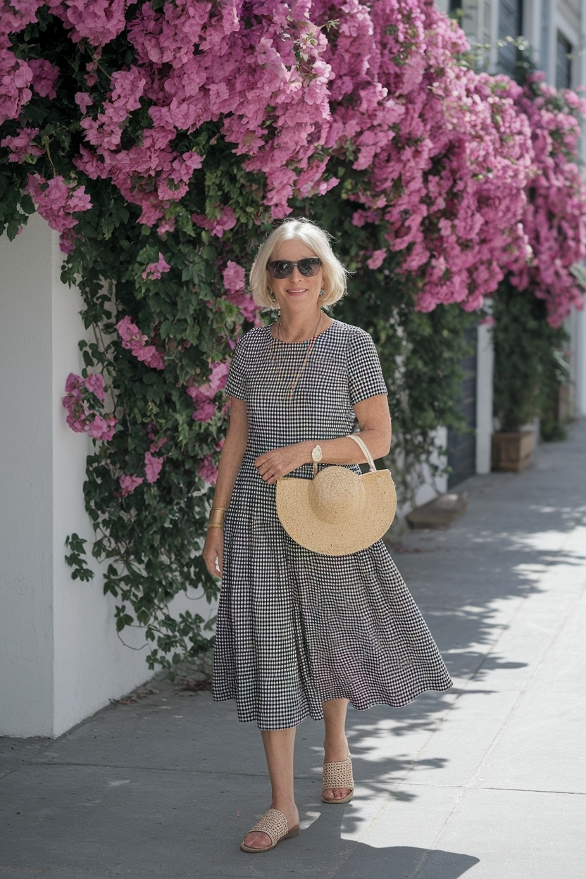 Summer Dresses for Older Women Over 50 F: Fashion Tips outfit idea