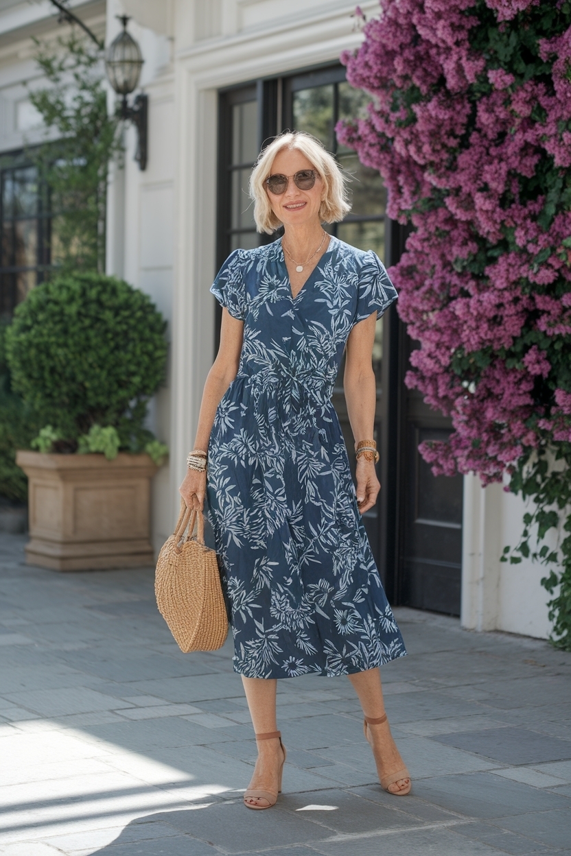 Summer Dresses for Women Over 40 Classy: Chic Options outfit idea