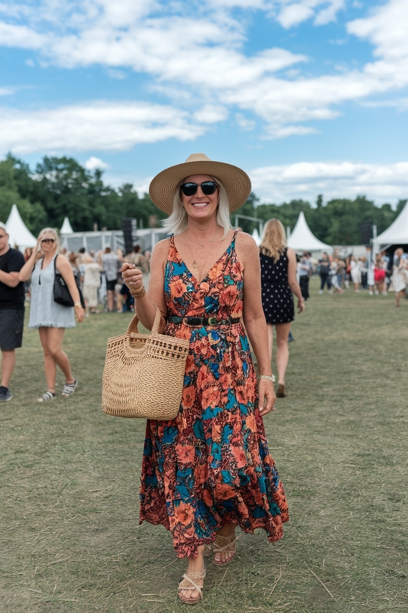 Summer Festival Outfit Women Over 40: Stand Out and Shine outfit idea