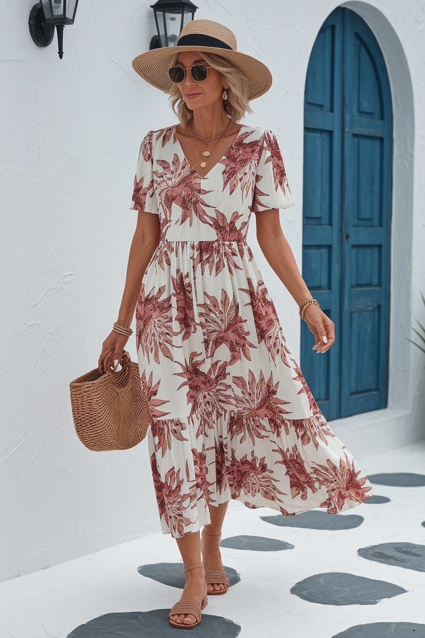 Summer Vacation Dresses for Women Over 5: Must-Have Styles outfit idea
