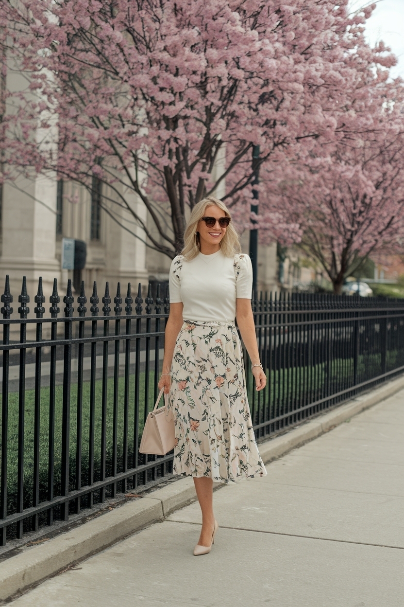 Perfect Sunday Best Outfit Church Women Spring Style outfit idea
