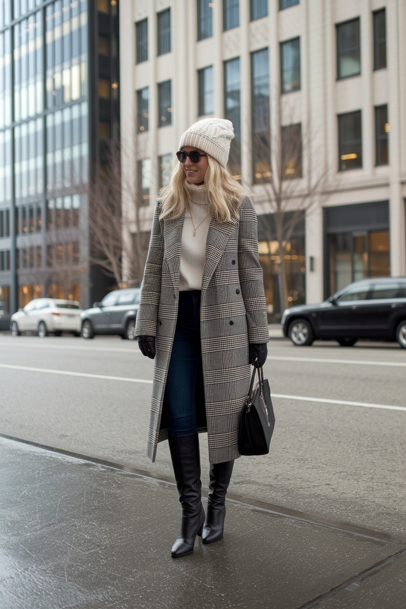 Tall Black Boots Outfit Winter: Elevate Your Look Effortlessly outfit idea