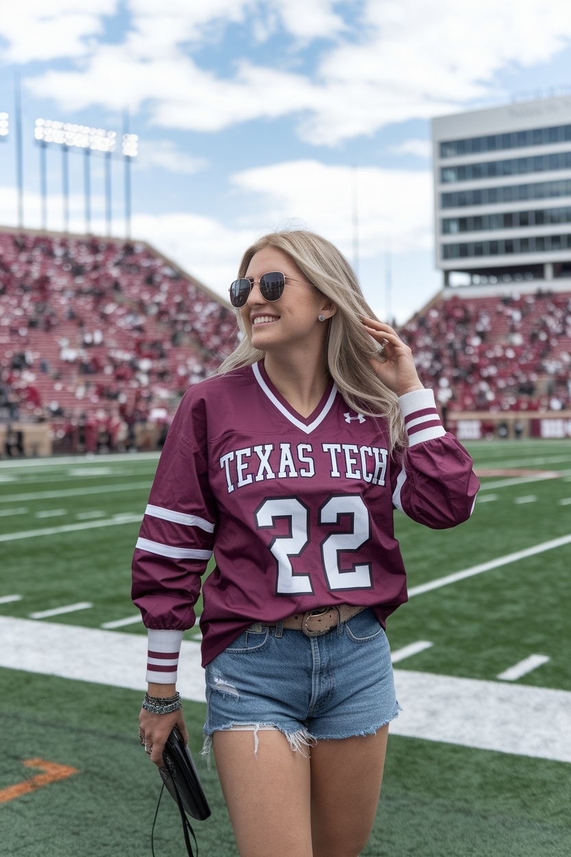 Texas Tech Game Day Outfit: Stand Out in the Crowd outfit idea