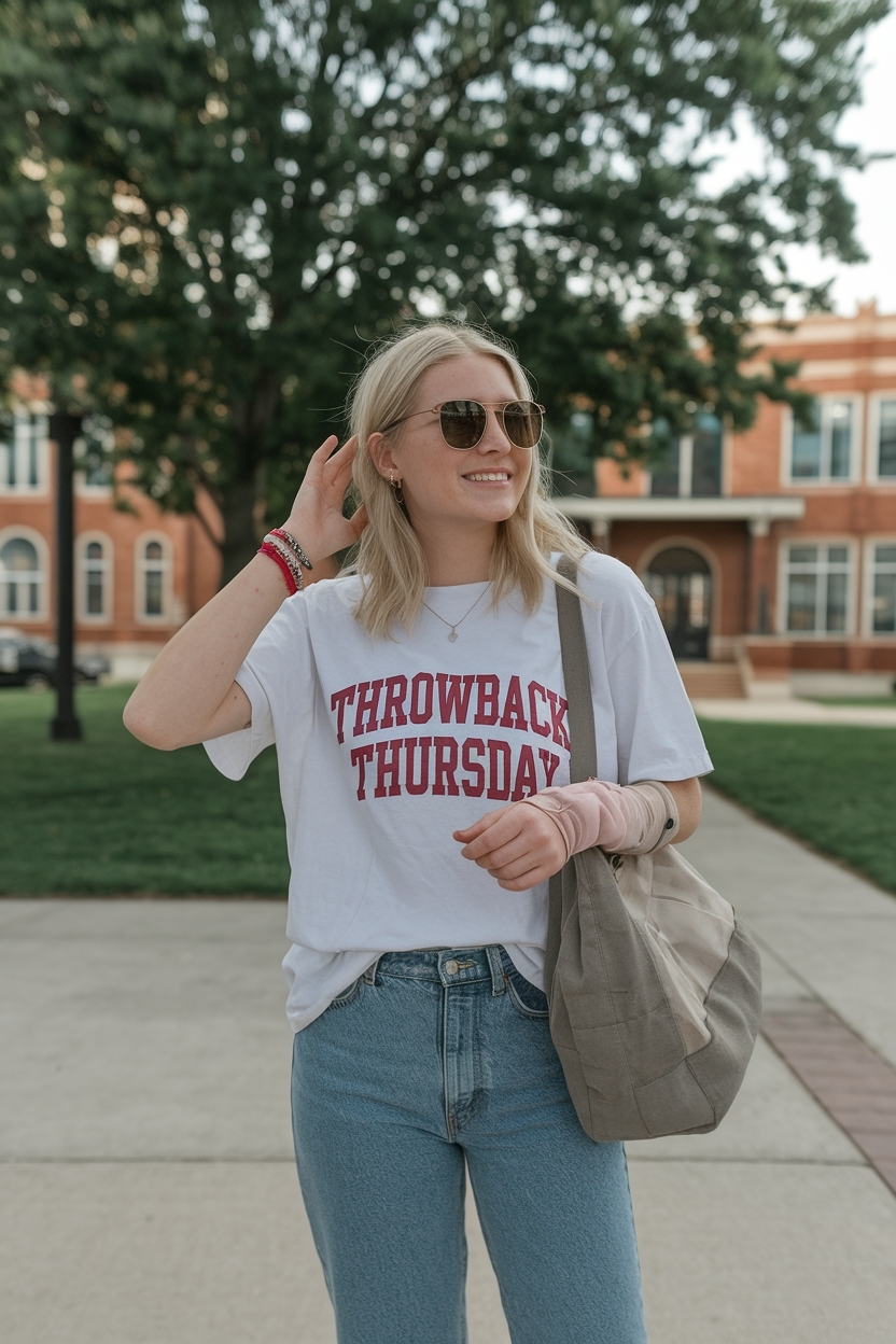 Throwback Thursday Outfits Spirit Week: Stand Out Styles outfit idea