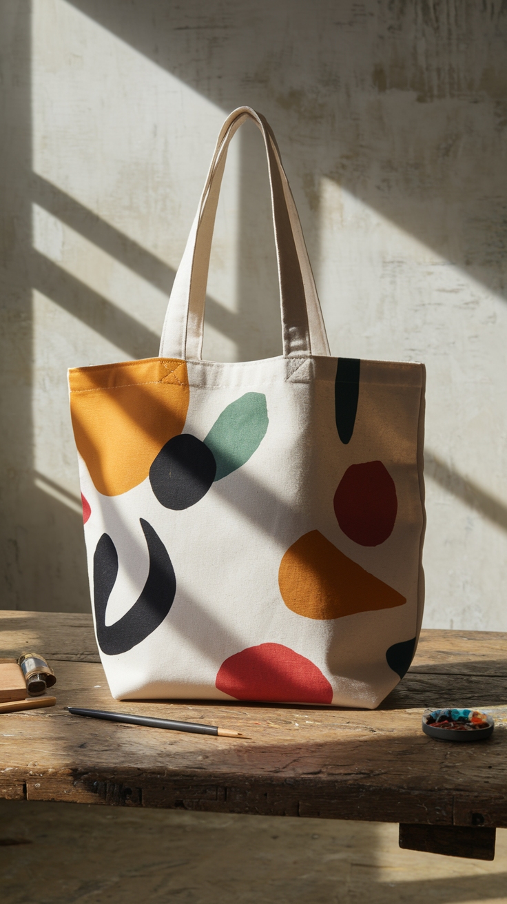 Tote Bag Ideas Design: Mixing Function and Fashion outfit idea