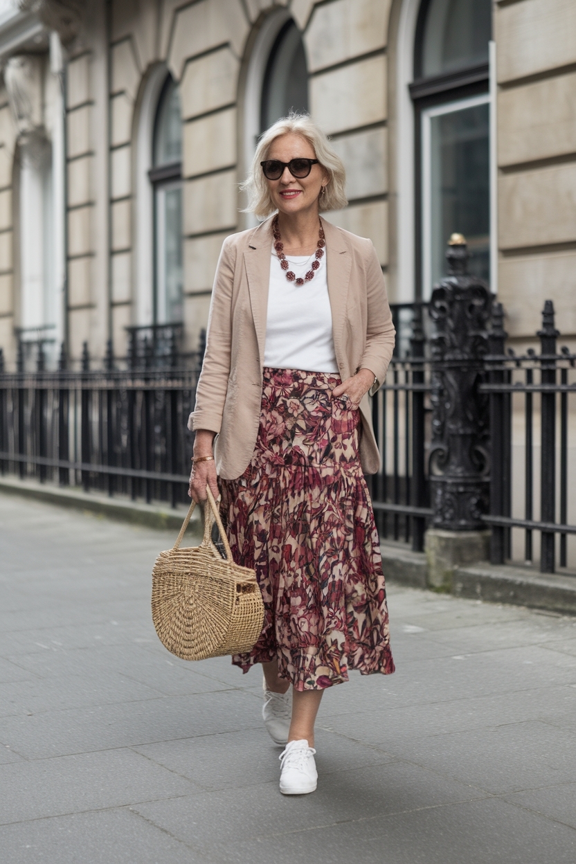 Trendy Casual Outfits for Women Over 50: Fashion Forward outfit idea