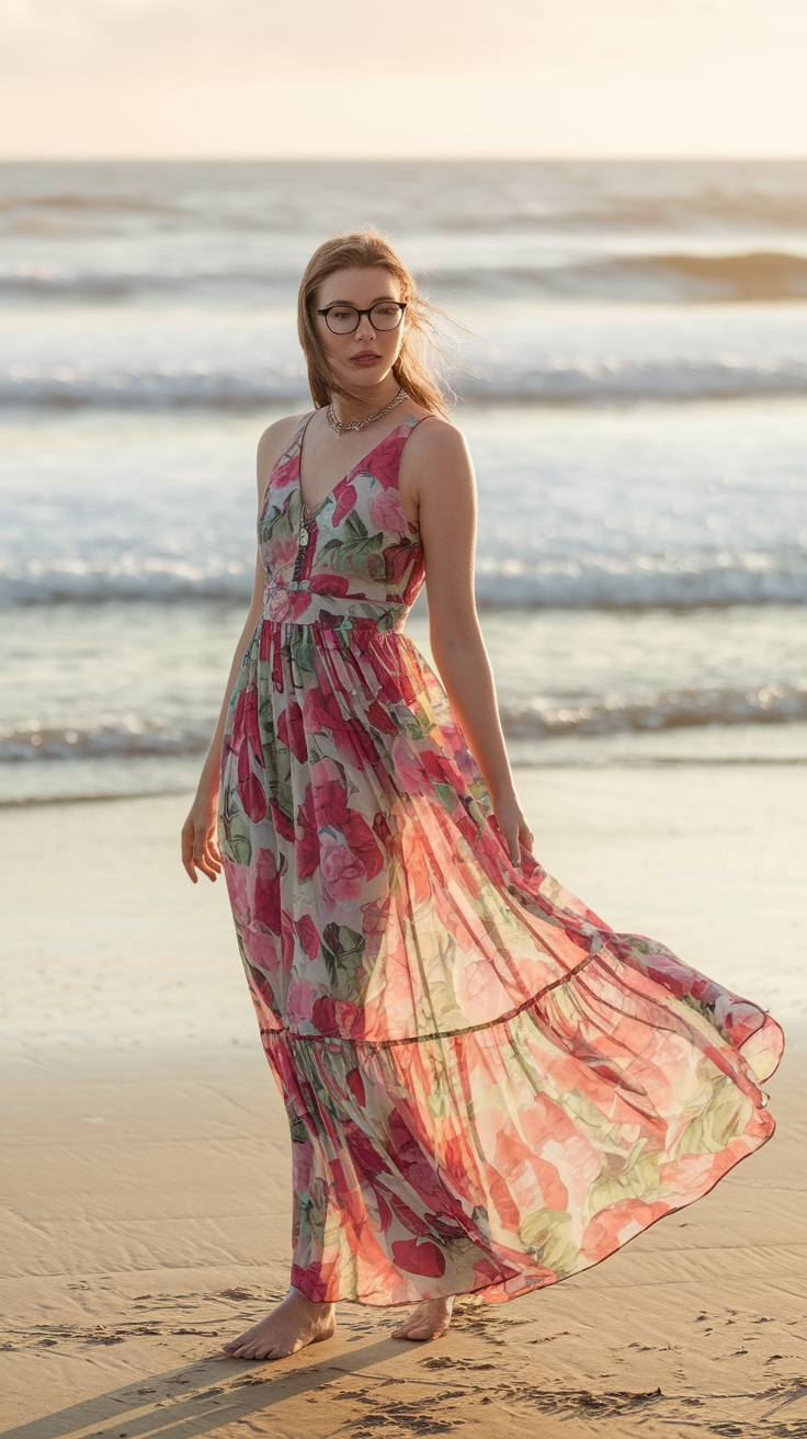 Top Picks for Trendy Maxi Dresses This Season outfit idea