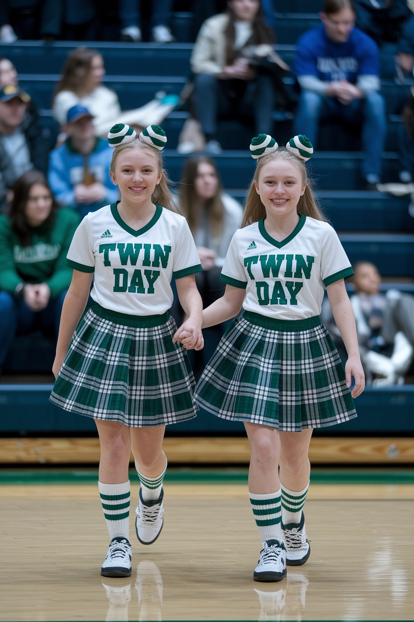 Twin Day Outfits for Spirit Week: Match with Your Bestie outfit idea