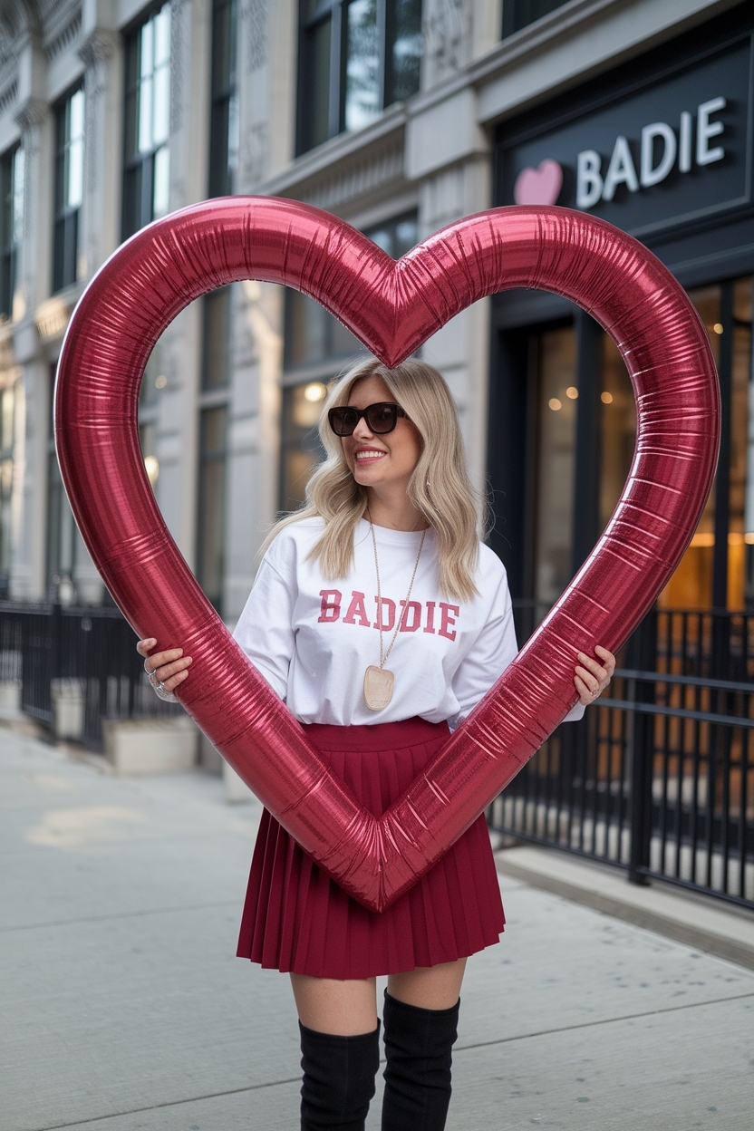 Valentine Outfits for Women Baddie: Flirty Looks to Try outfit idea