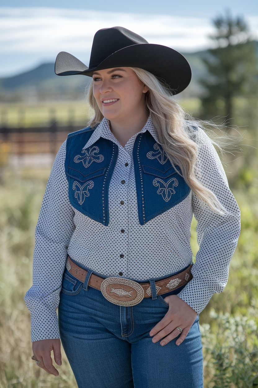 Western Outfits Women Plus Size: Embrace Your Inner Cowgirl outfit idea