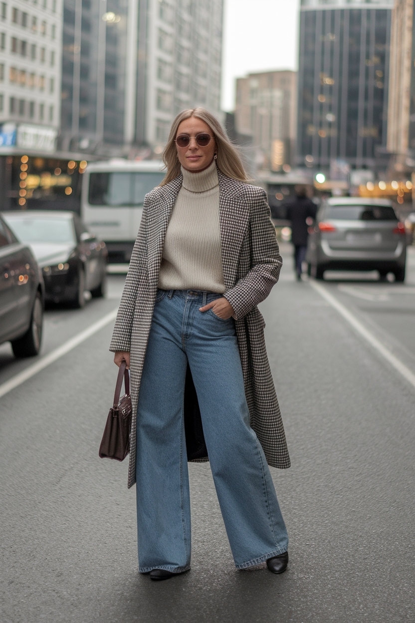 Wide Leg Jeans Winter Outfit: Warmth Meets Style outfit idea