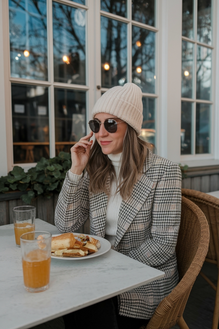 Winter Brunch Outfit Classy Chic to Impress outfit idea