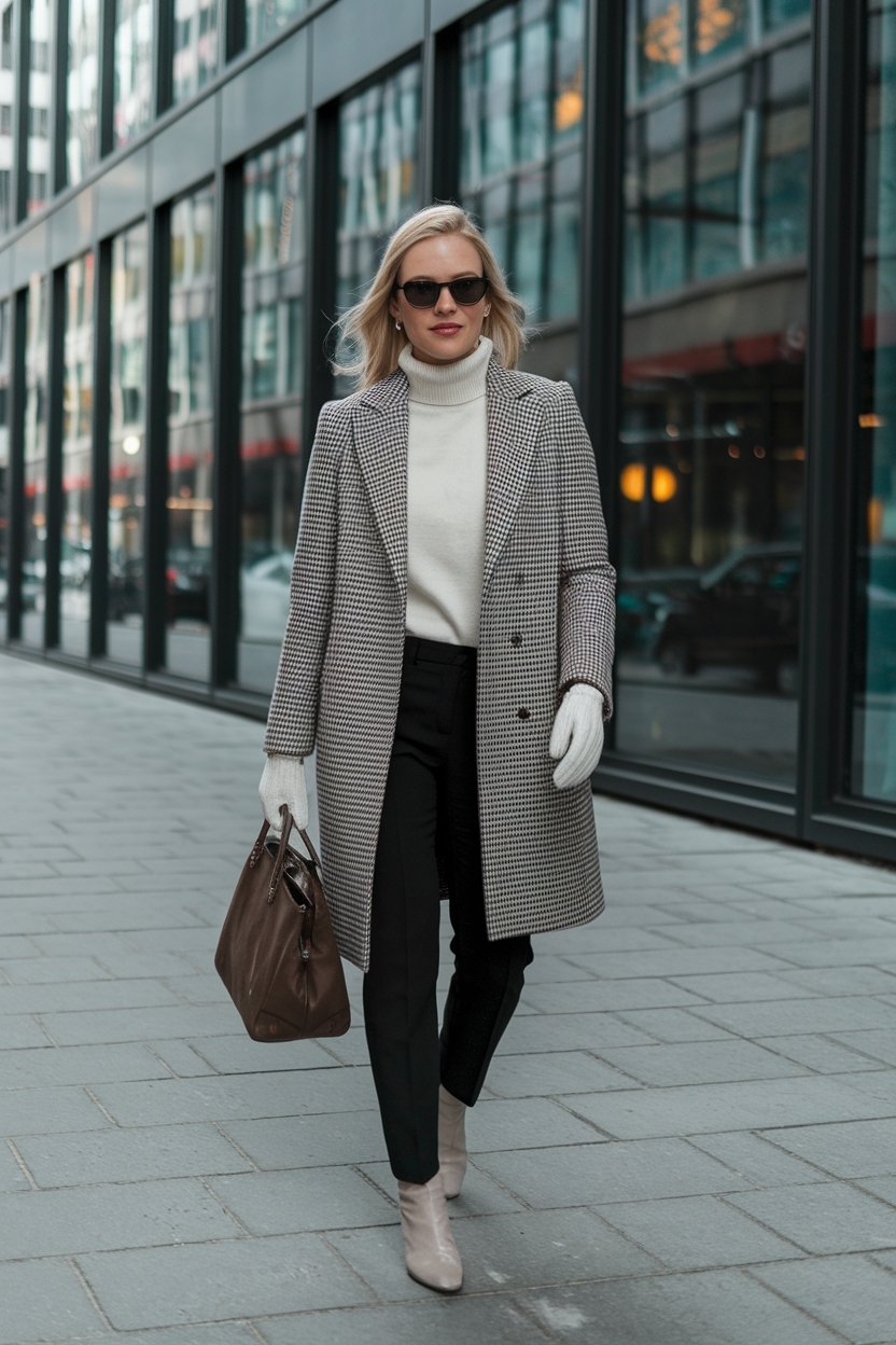 Winter Corporate Outfit Office Wear: Stay Warm and Stylish outfit idea