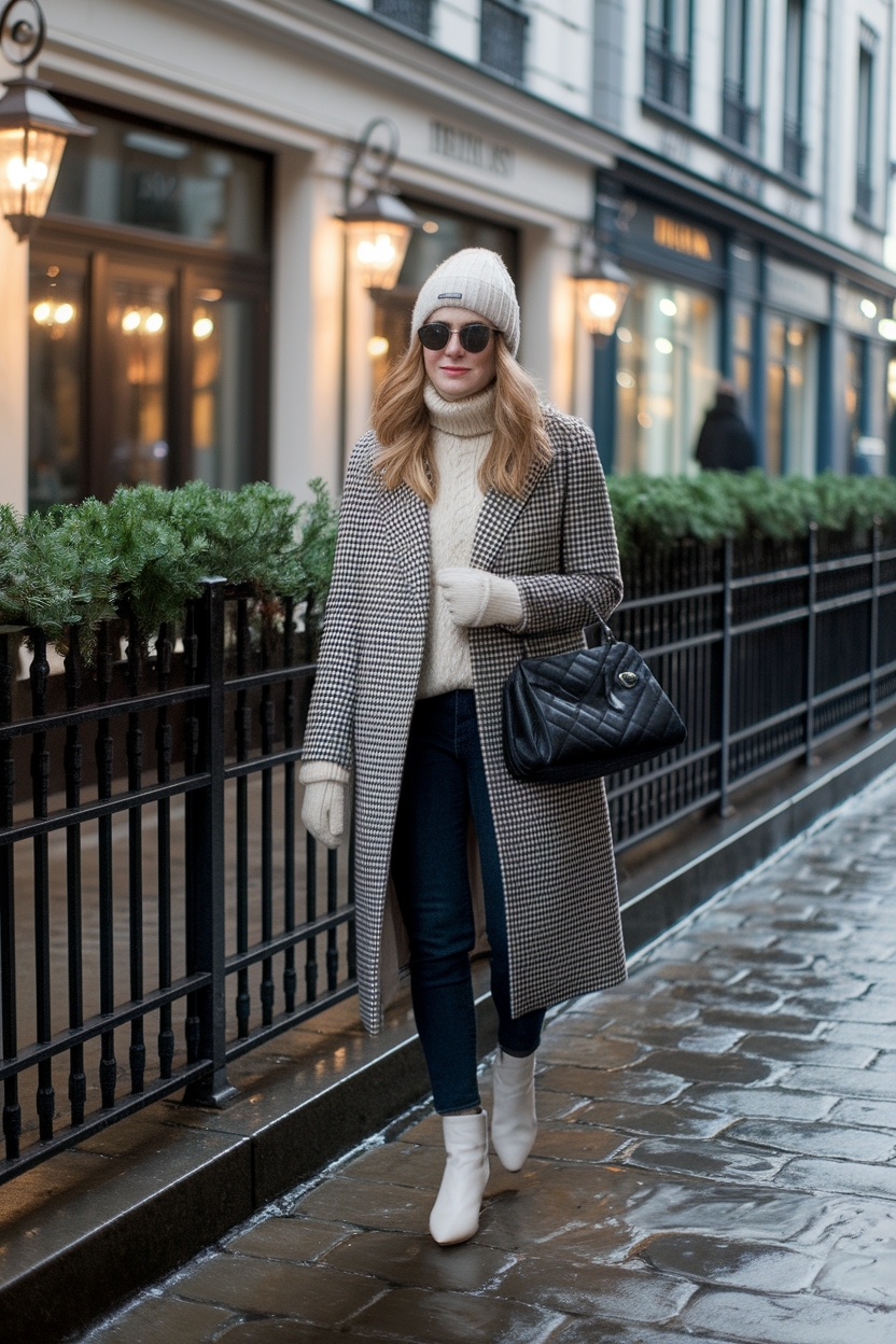 Winter Date Night Outfit Classy to Keep You Warm and Chic outfit idea