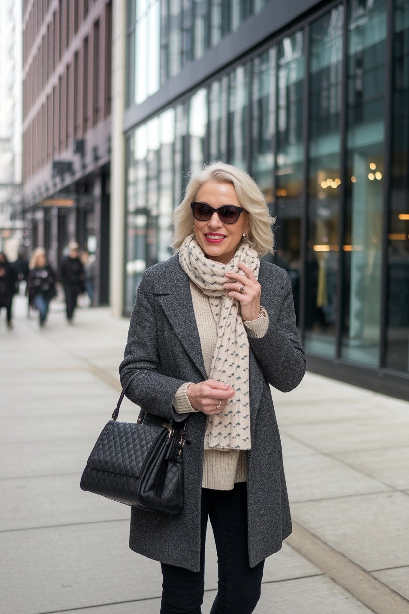 Winter Outfits Women Over 40 Over 50: Stylish Picks outfit idea