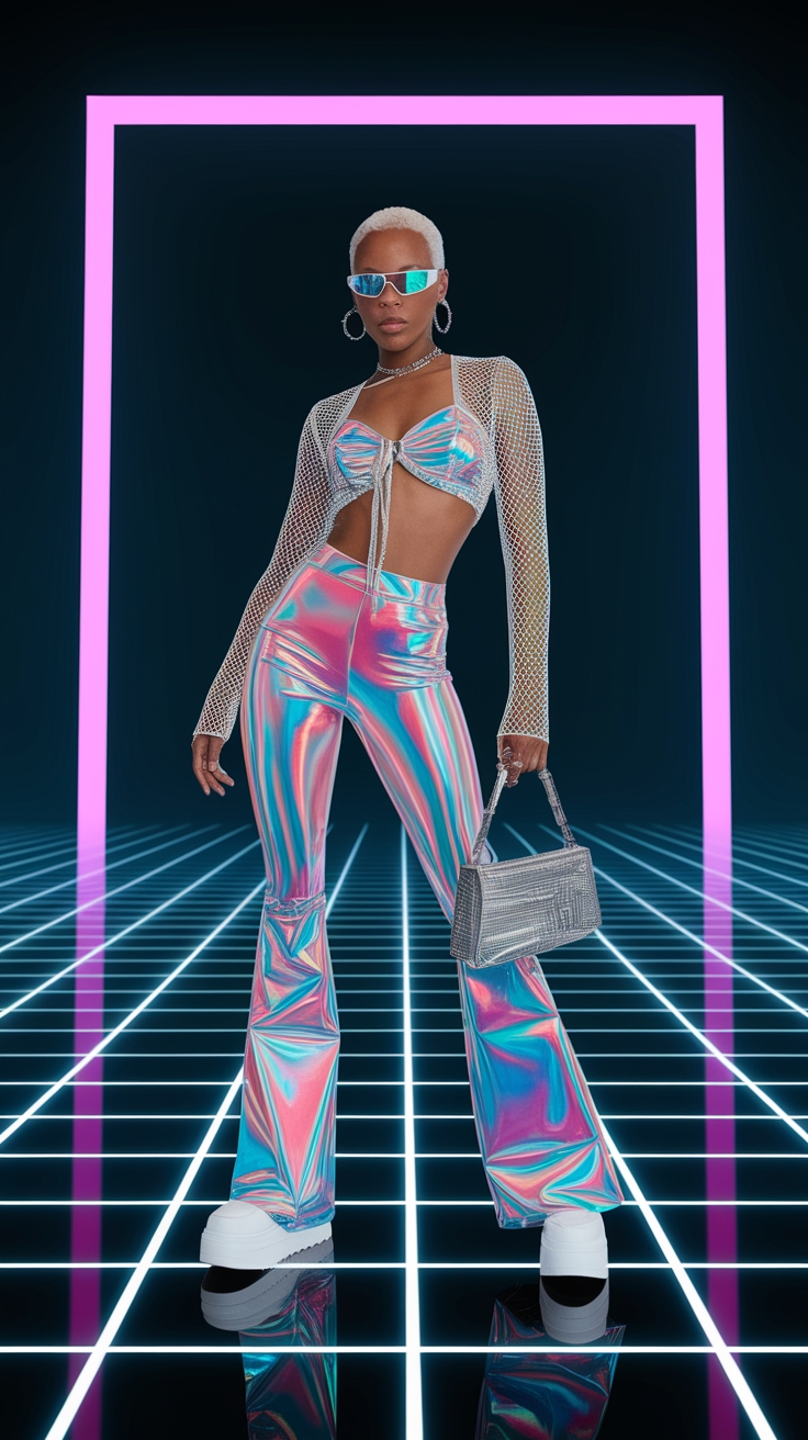The Rise of Y2K Futuristic Fashion in Modern Style outfit idea