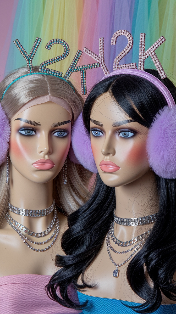 Y2K Head Accessories to Complete Your Look outfit idea